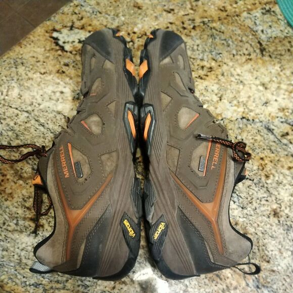 MENS MERRELL DARK EARTH Merrell J37493 - Moab SZ 14 Hiking Walking - Picture 7 of 12